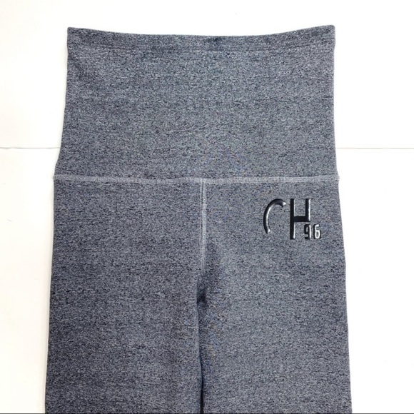 CHAMELA Super High Waist Workout Tights Leggings in Charcoal Grey Size XL - Picture 3 of 10